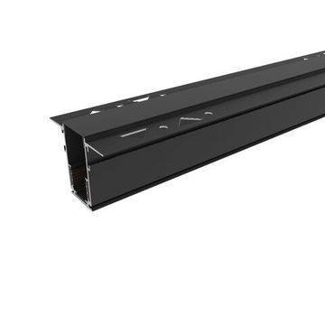 Шинопровод встраиваемый 2м 85087/00 чёрный Slim Magnetic Elektrostandard