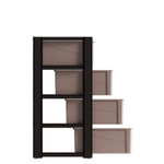 КОМОД КОЛОРИТ ВЕНГЕ 4-Х СЕКЦИОН. ШИРОКИЙ АРТ.М8761