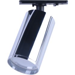 Трековый светильник однофазный ЭРА TR39-GU10 СН под лампу MR16 хром