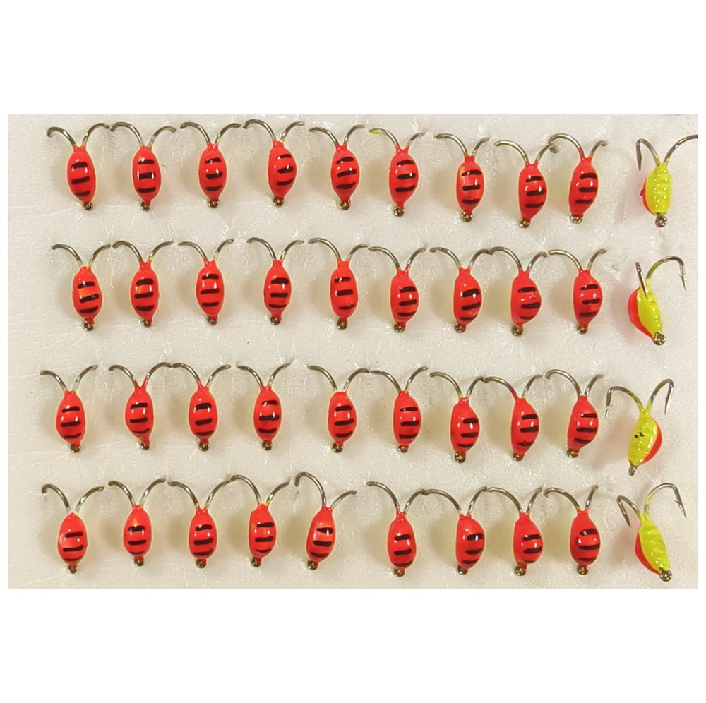 Коза d 3мм. Красно-желтая (набор 10 штук)