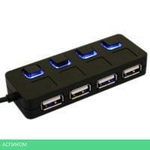 USB-хаб Defender Quadro Light USB 2.0 4 порта 83201