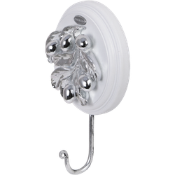 Настенный крючок Oliva Branch (Олива Бранч) Айс Античное серебро