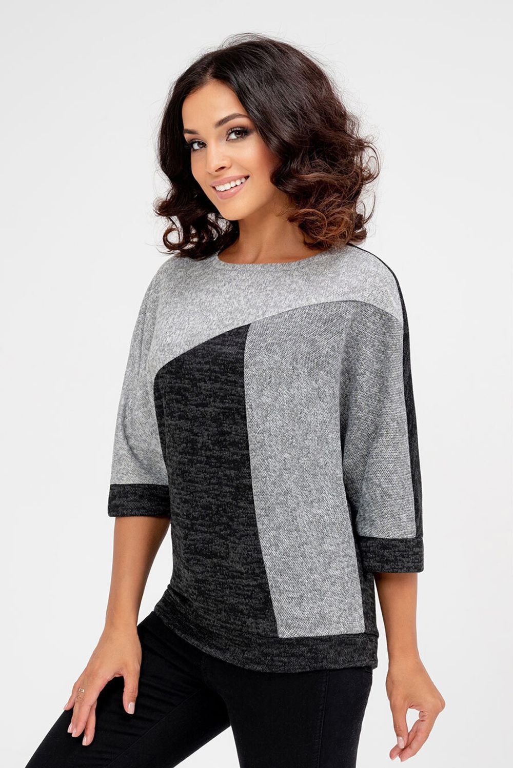 Туника Дженис (46-60) Serenada серый (Акция)