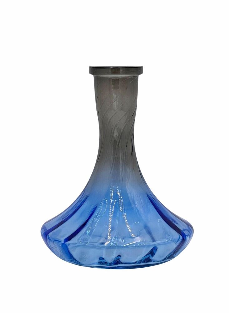 Wazon VG Craft Ruffled Light Blue Smoke