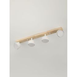 Светильник настенно-потолочный спот Rivoli Vivian 7078-704 4хGX53 15 Вт поворотный | Rivoli