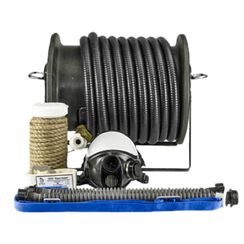 Шланговый дыхательный аппарат Бриз-0303(ПШ-10Б) шланг АМС резинотканевый Барабан(пластиковый) , комл