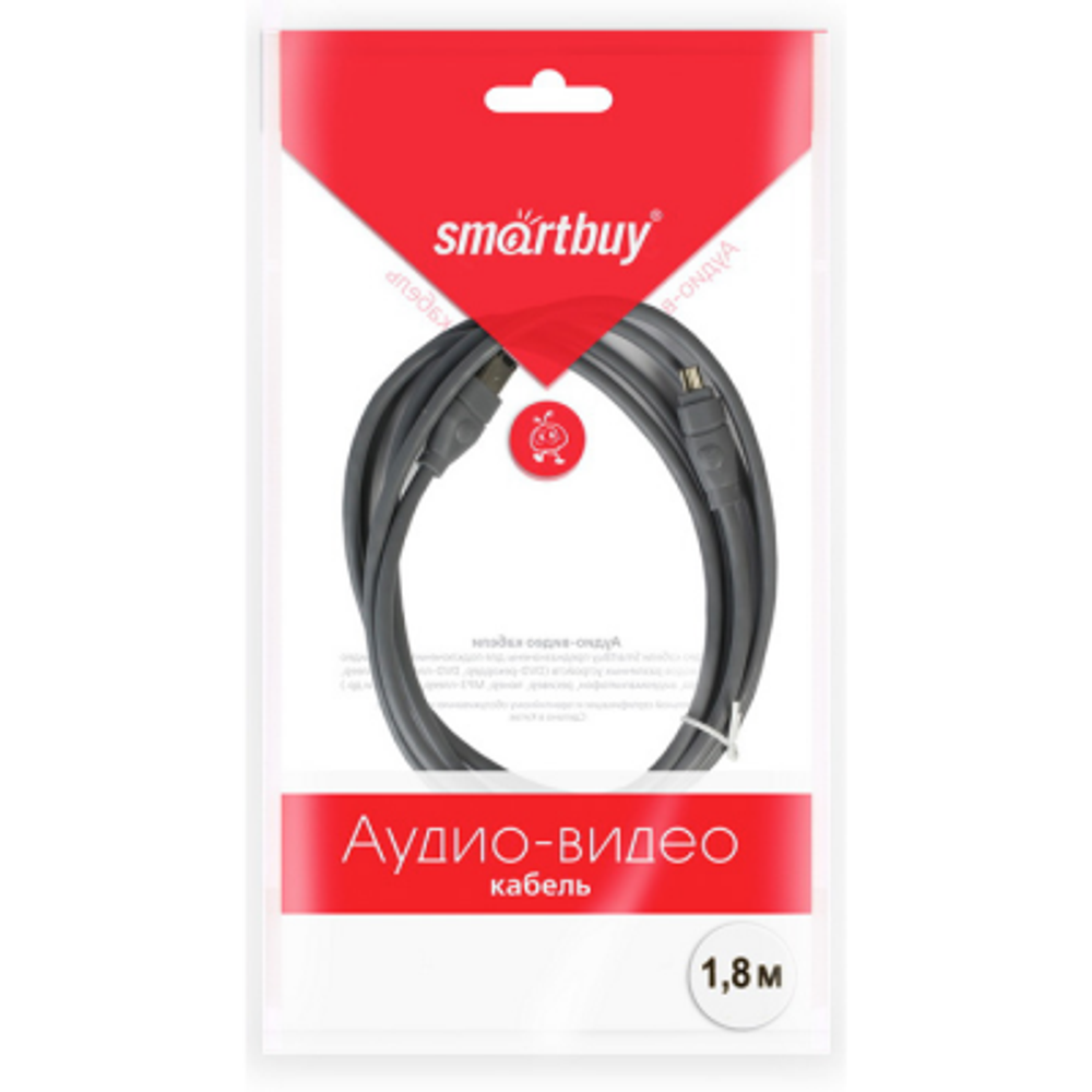 шнур SmartBuy КА118 (фото-комп) 1,8м.