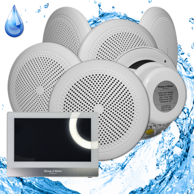 Комплект домашней акустической системы с караоке-усилителем Steam & Water SOUND 6 Standart