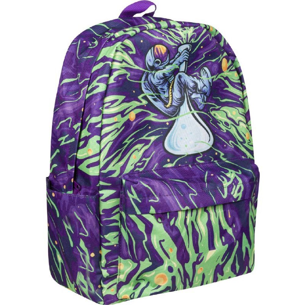 Всесезонный, разноцветный рюкзак для школы