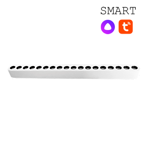 CLARUS SMART Магнитный ультратонкий трековый светильник AKCENT белый, 18W, 2700~6000K, 50 шт