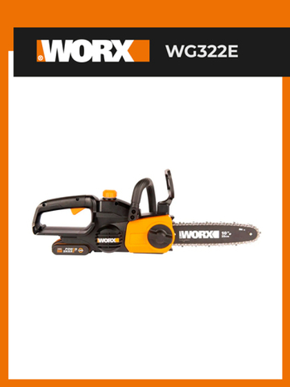 Пила цепная аккумуляторная WORX WG322E