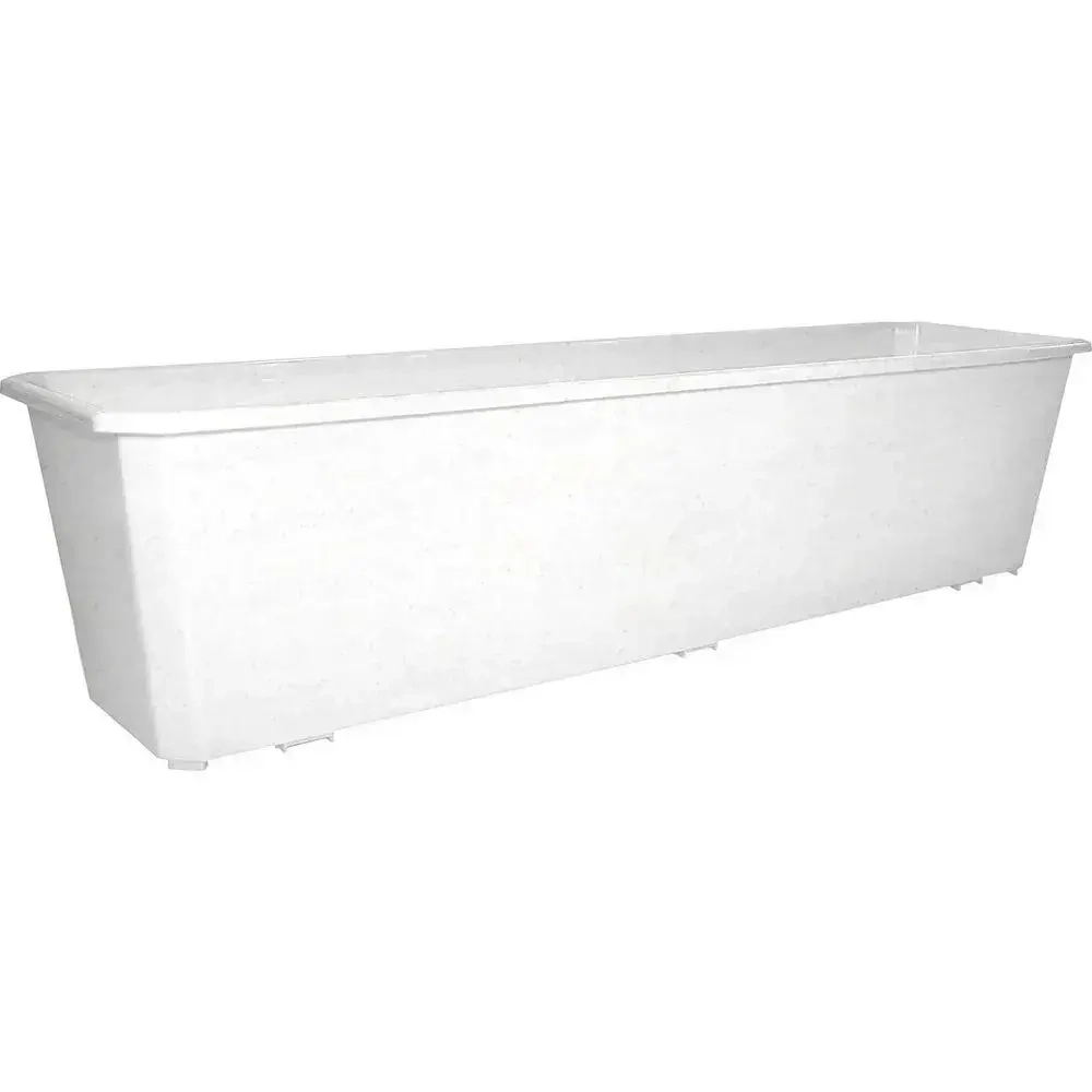 Ящик балконный Basil, 60 см (мраморный) (комплект 20 шт)