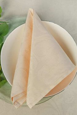 Скатерть 180x270 и 12 салфеток EmilioGatti Florida Avorio