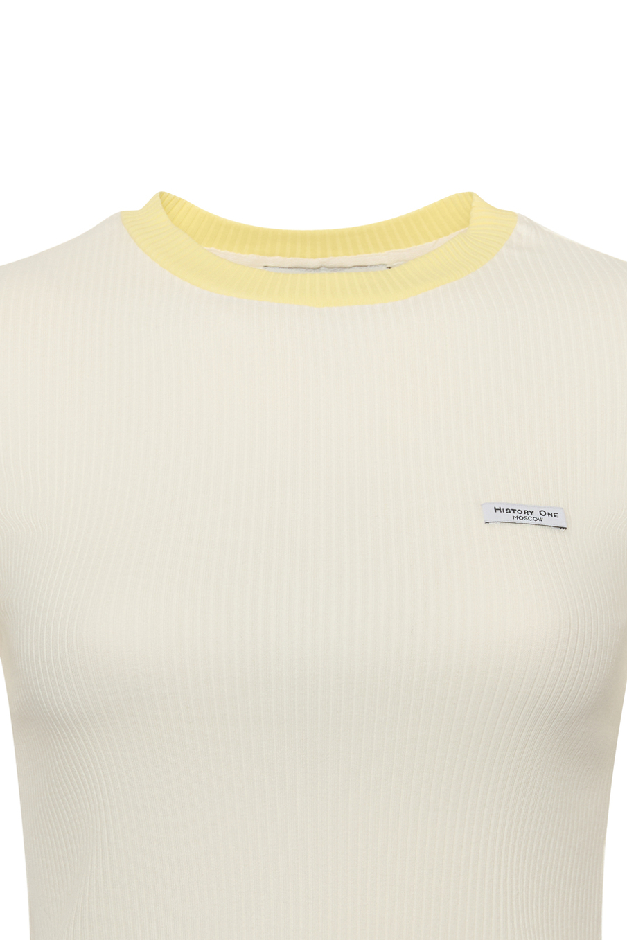 Футболка из хлопковой рибаны