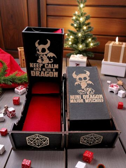 Dice Tower «Будь спокоен 2» — дерево