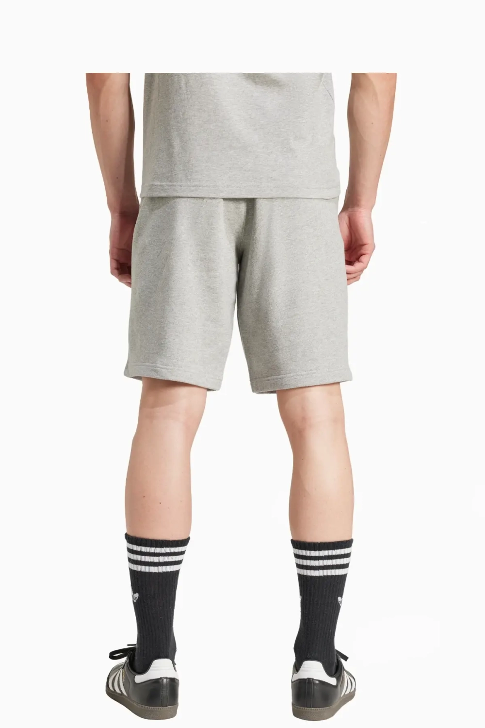 Шорты adidas Essentials Trefoil - серый