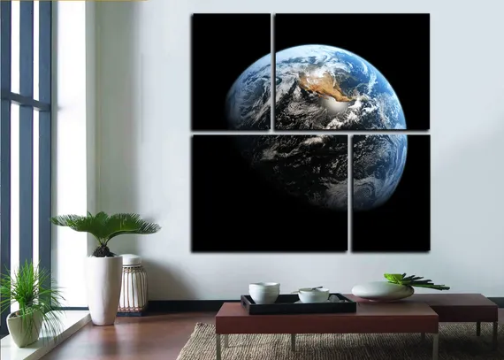 Модульная картина "Земля"