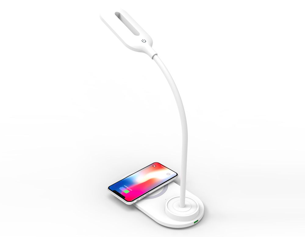 Ambrella Светодиодная настольная лампа с беспроводной зарядкой Desk DE588