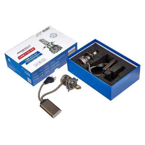 Лампа светодиодная LED Avantech H19 12V 45W, 4300K 4500lm (комплект 2 шт.) ALB1945YALBH1945Y
