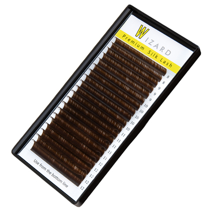 Ресницы WIZARD/МИКС/DARK BROWN