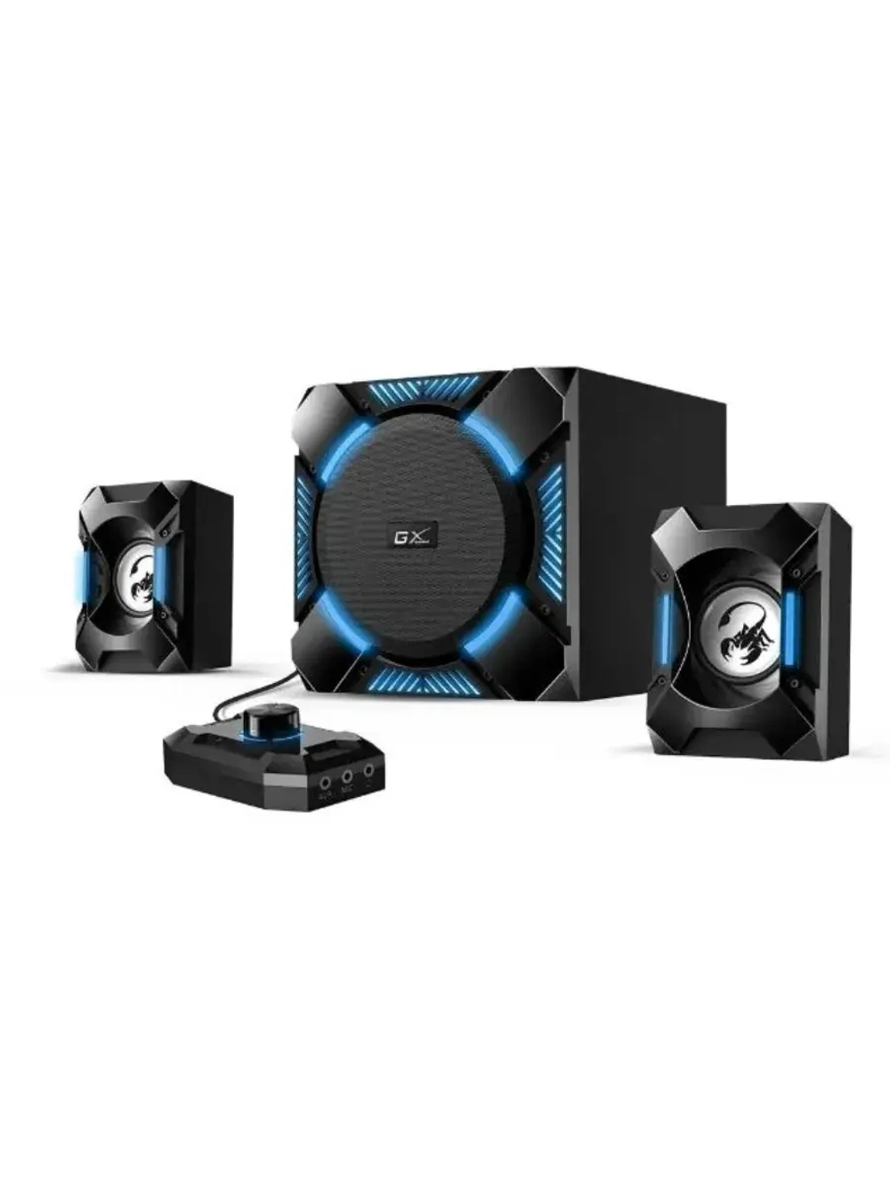 Колонки 2.1 SW-G2.1 1200 31730044400 BLACK 12 Вт
