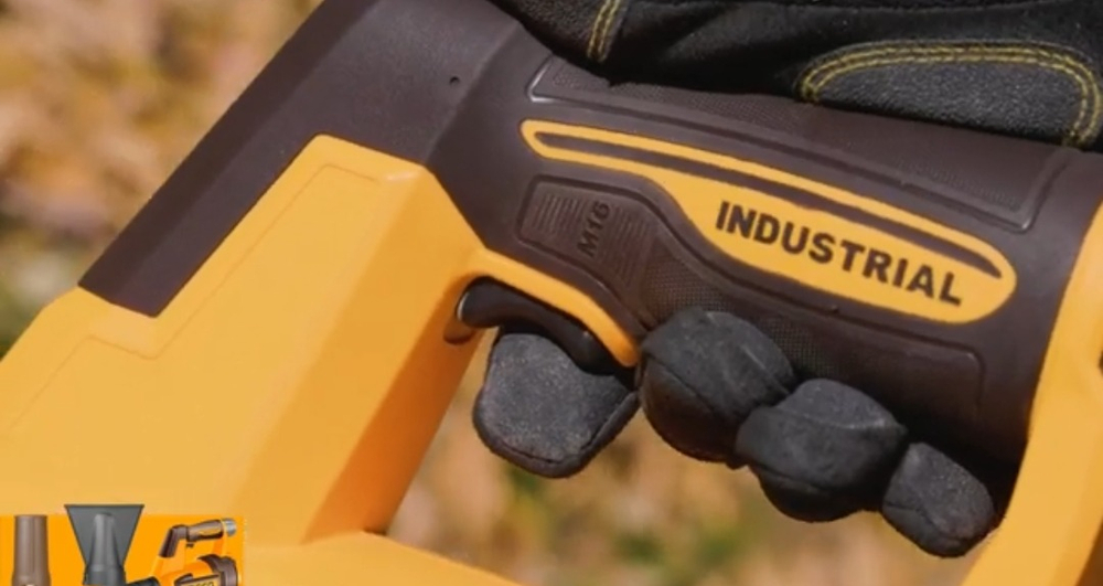 Аккумуляторная воздуходувка INGCO CABLI168082 INDUSTRIAL 16 В 2x2 Ач