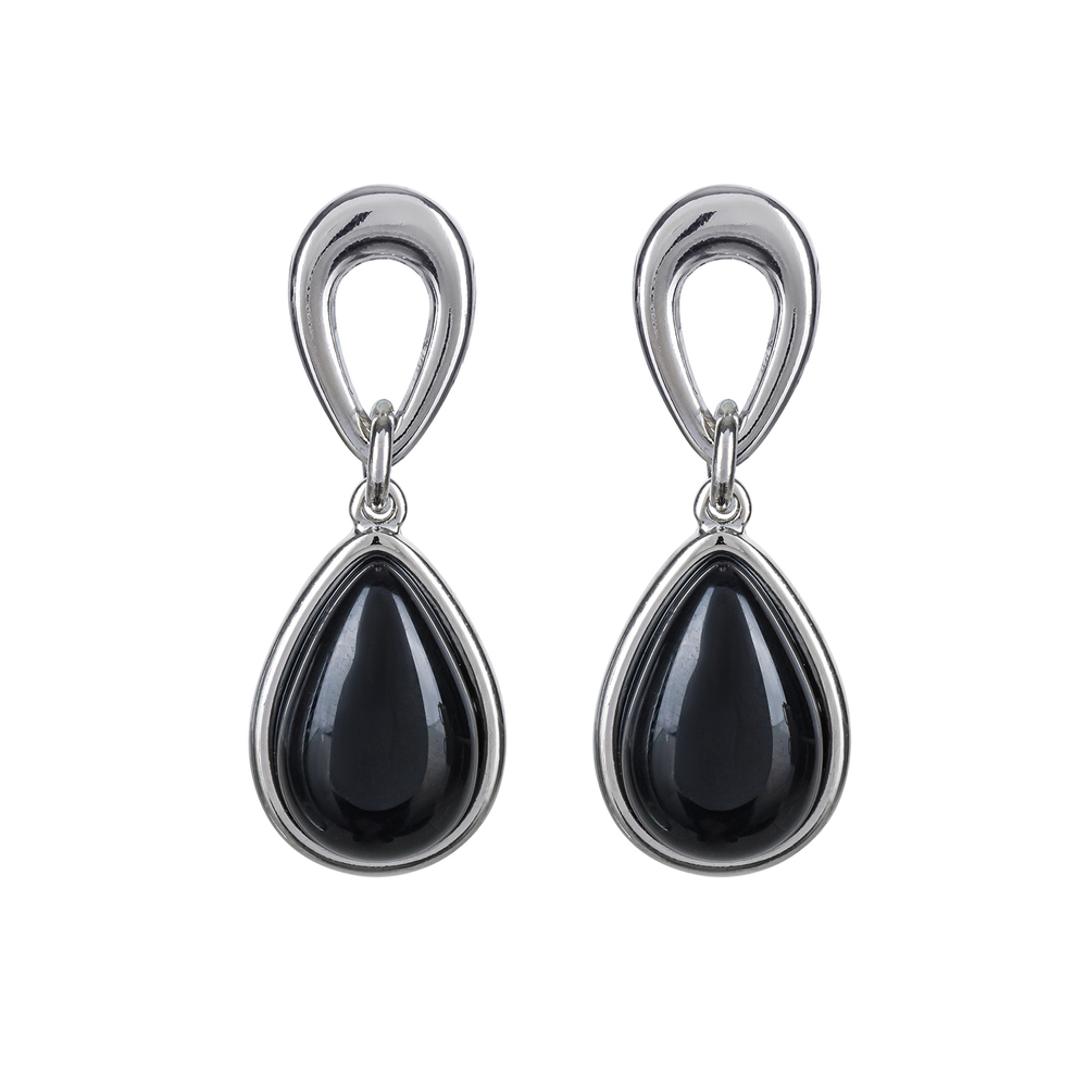 Серьги Possebon Agata Preto A0381.4 S
