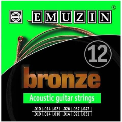 Струны для 12-струнной гитары Emuzin 12А183
