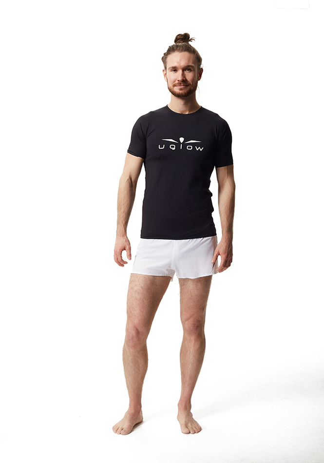 ФУТБОЛКА МУЖСКАЯ COMFORT TEE | BLACK WHITE