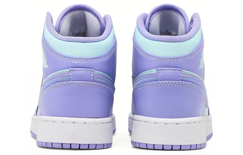 Jordan 1 Mid GS Purple Pulse