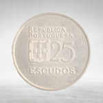 Portugal, 25 Escudos, 1986, VF