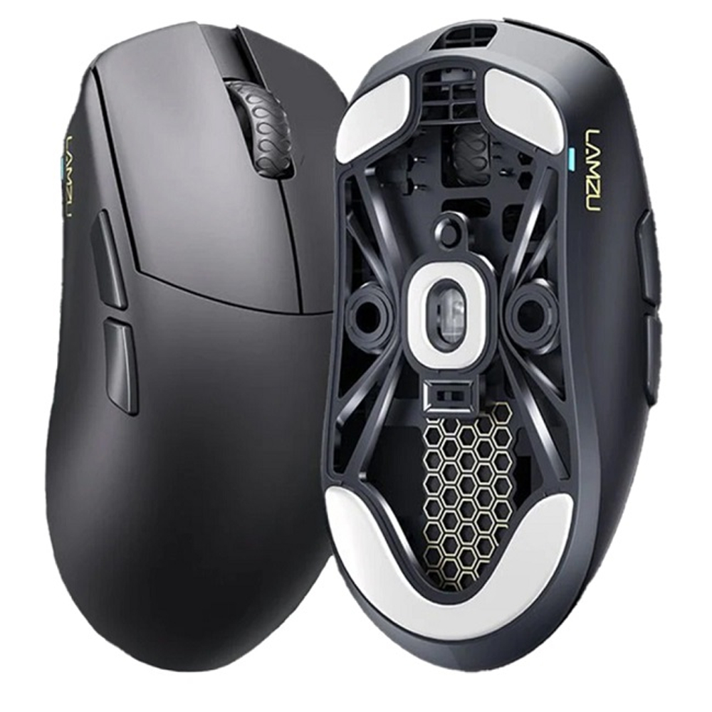 Мышь беспроводная LAMZU Maya 4K, 26000dpi, черный (LAMZU-MAYA-BLK-4K)