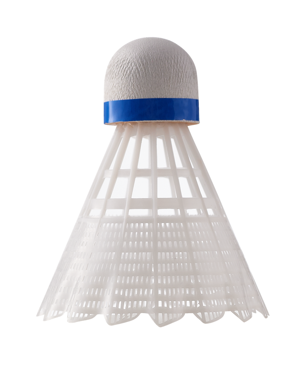 Набор воланов для бадминтона WISH S-320, пластик, в тубе, 6 штук