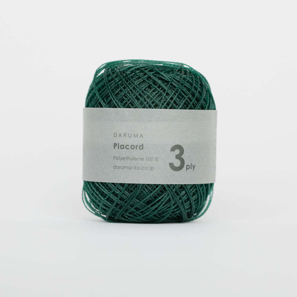 placord 3ply, цвет зеленый 7