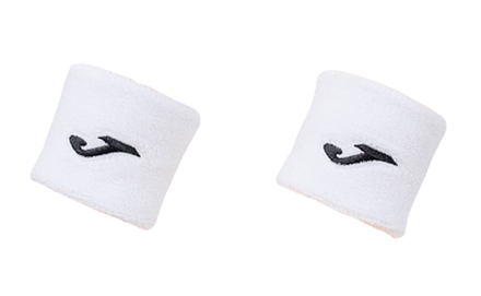 Теннисные напульсники Joma Wristbands 2P - White