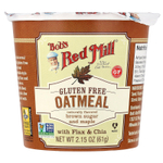 Bob's Red Mill, овсянка в чашке, с коричневым сахаром и кленовым сиропом, 61 г (2,15 унции)