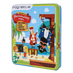 Магнитные настольные игры 4-в-1, 5+ (виселица, лудо, солитер, танграм)