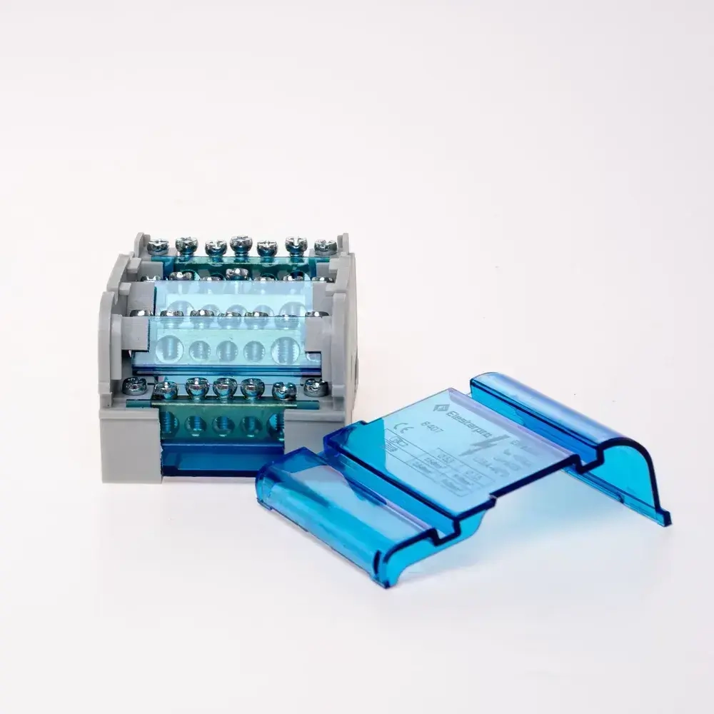 Шина нулевая, кросс-модуль 4x7, для DIN-рейки