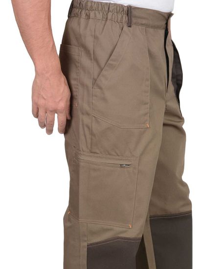 Костюм "Сириус-Родос" брюки (с.коричневый/т.коричневый)