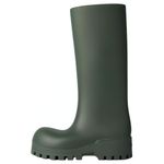 Balenciaga Bulldozer Rain Boots Women"s Dark Green