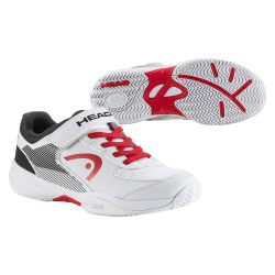 детские Кроссовки теннисные Head Sprint Velcro 3.0 Kids - white/red