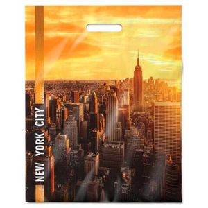 Пакет прорубная ручка Россия 40*50 см  80 мкм Башни 1 шт 500 шт/кор