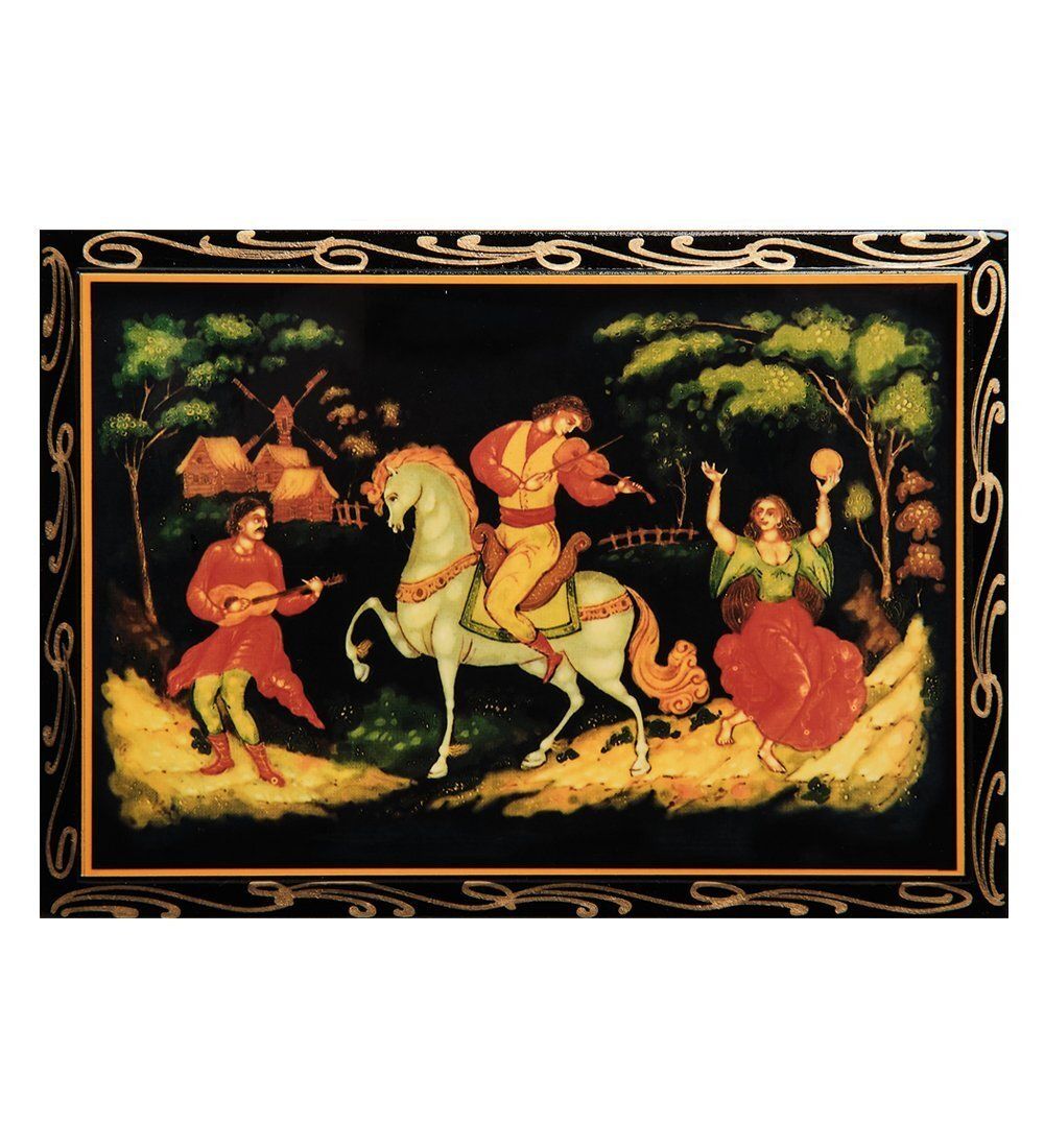 Народные промыслы ШК-11/11-B Шкатулка в технике декупаж (10х14х4)