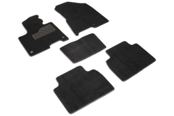 Ворсовые коврики LUX для KIA Sportage V (дл. база) 2021-2025 Seintex.98559