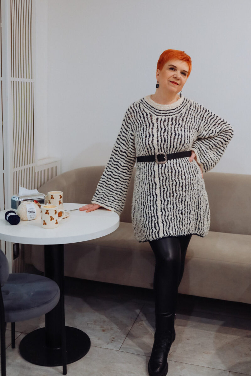 МК Туника Бамболео, BOUCLE COTTON от O’YARN