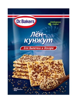 Лён-кунжут смесь семян для выпечки 15 г * 4 шт