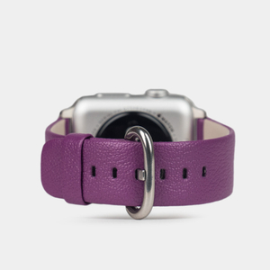 Ремешок для Apple Watch 42/44/45/49mm Classic кожи козы фиалкового цвета