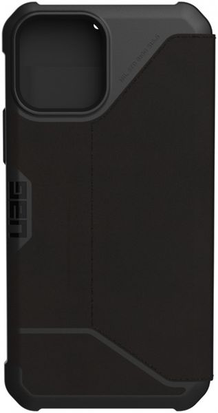 Чехол-книжка Uag Metropolis кожа для iPhone 12 Pro Max 6.7" черный (Black) 112366118340