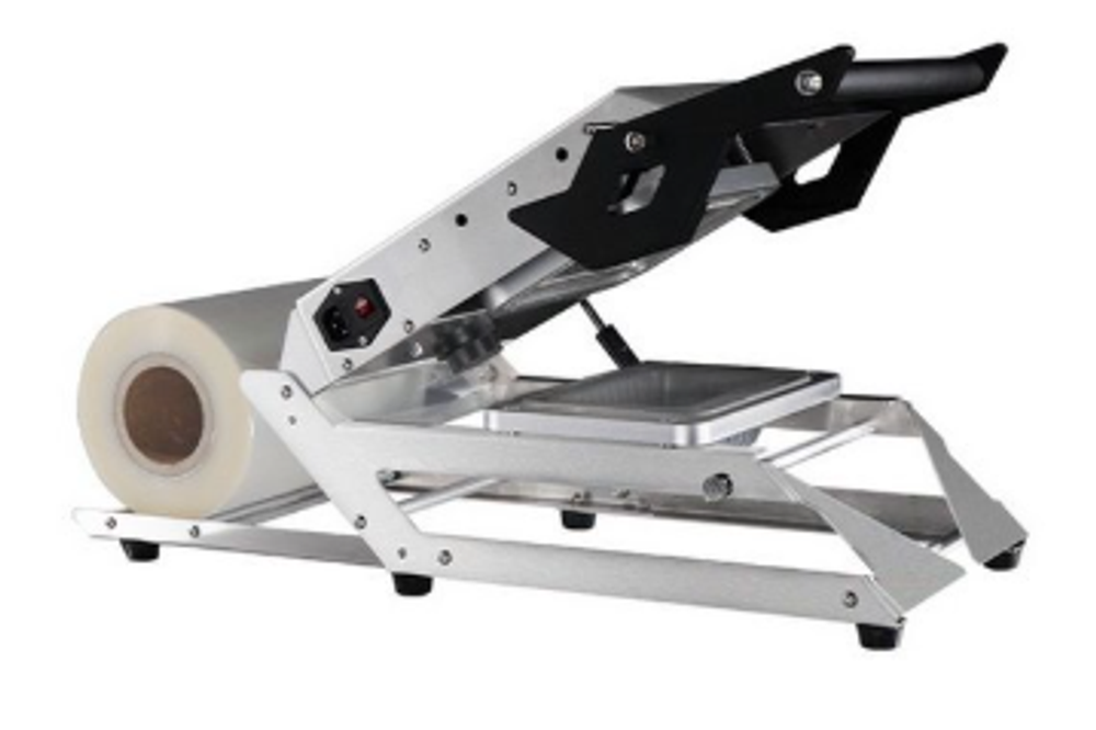 Запайщик лотков Hualian Machinery HTS-210R (210х148), нержавеющий корпус