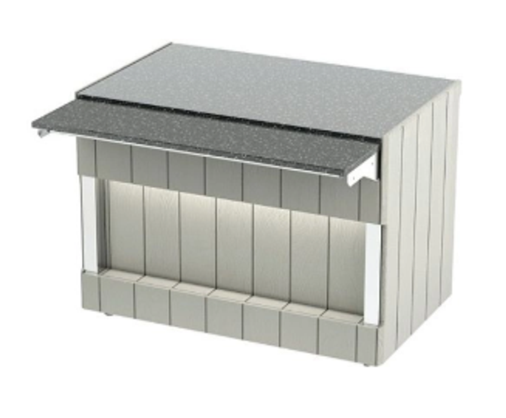 Прилавок нейтральный REFETTORIO Capital RN13ВS без полки